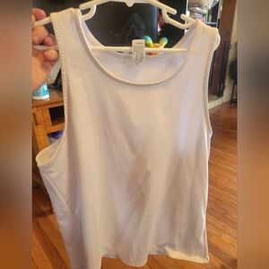 90 Degree By Reflex Classic White Tank Top